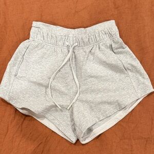 lululemon athletica Light Gray Athletic Shorts